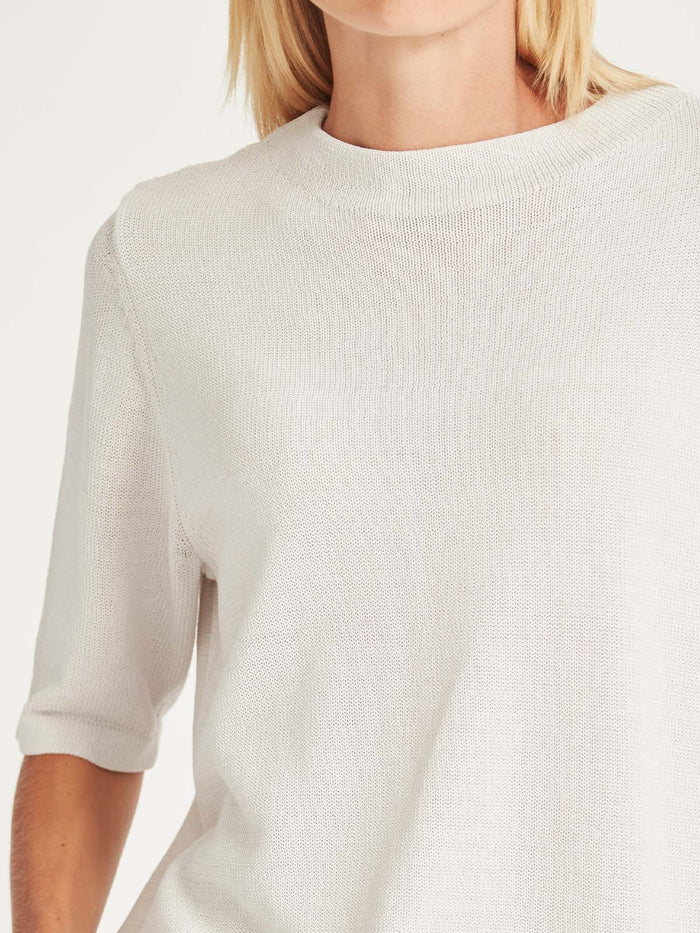 Sills Echo Knit Tee Pumice
