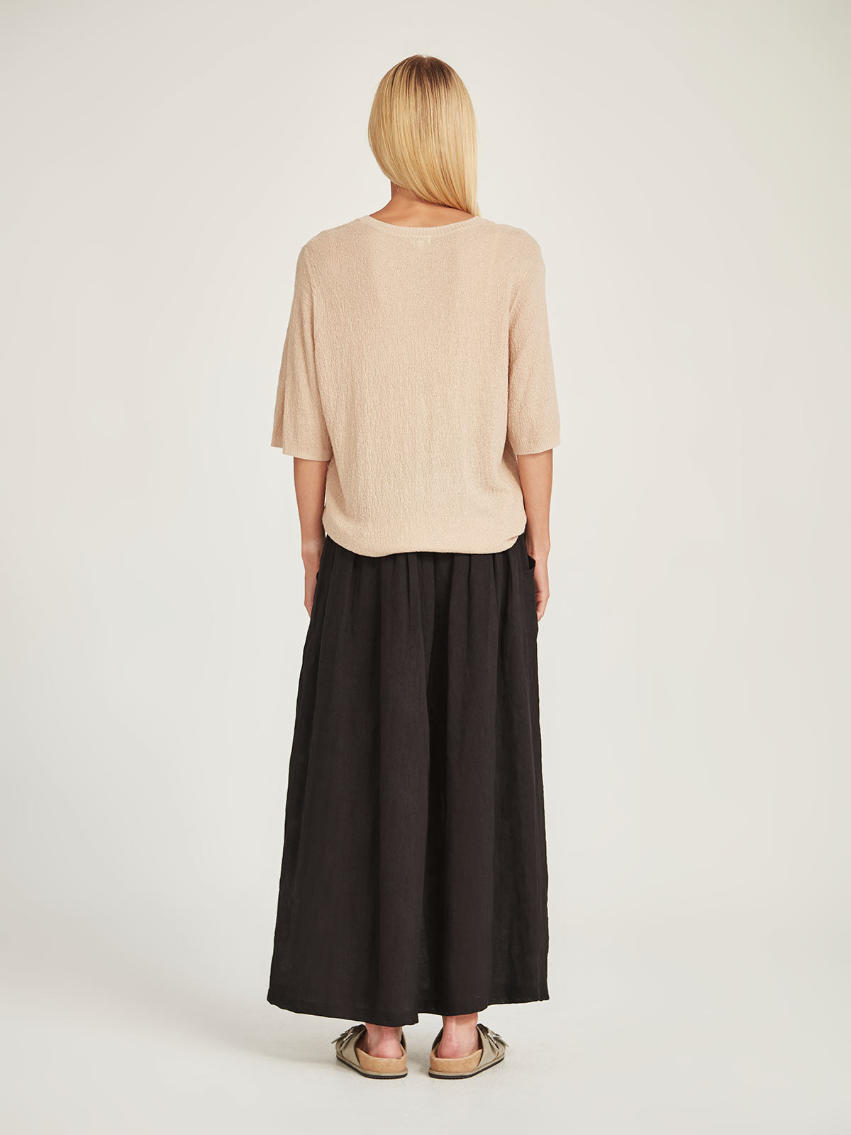 Sills Jayden Boucle Tee Sand