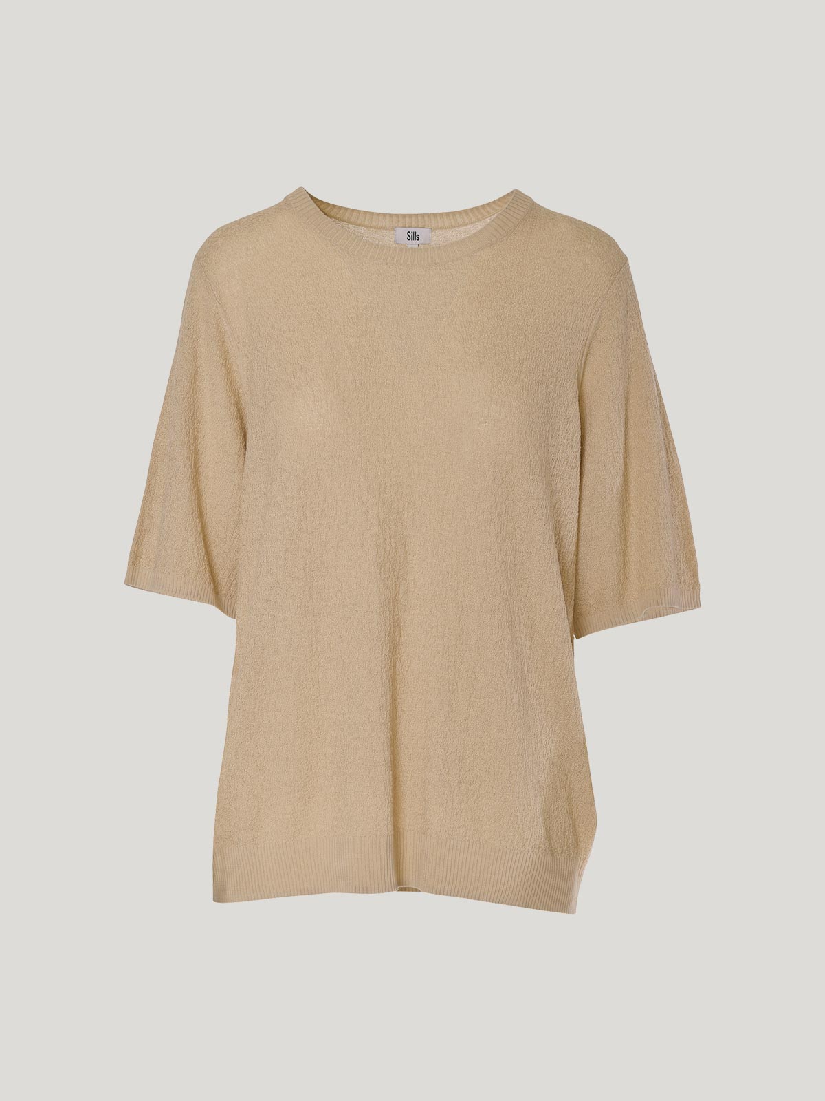 Sills Jayden Boucle Tee Sand