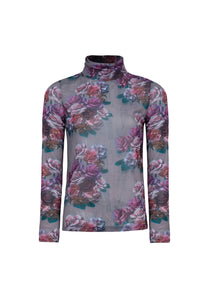 Trelise Cooper Neck of the Woods Top Charcoal Floral