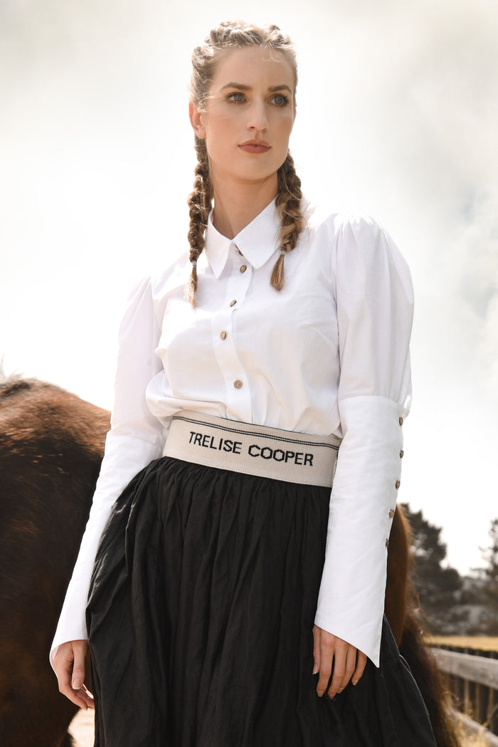 Trelise Cooper Roman Holiday Shirt White