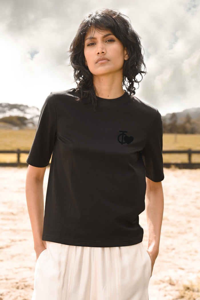 Trelise Cooper Neck Best Thing T-Shirt Black