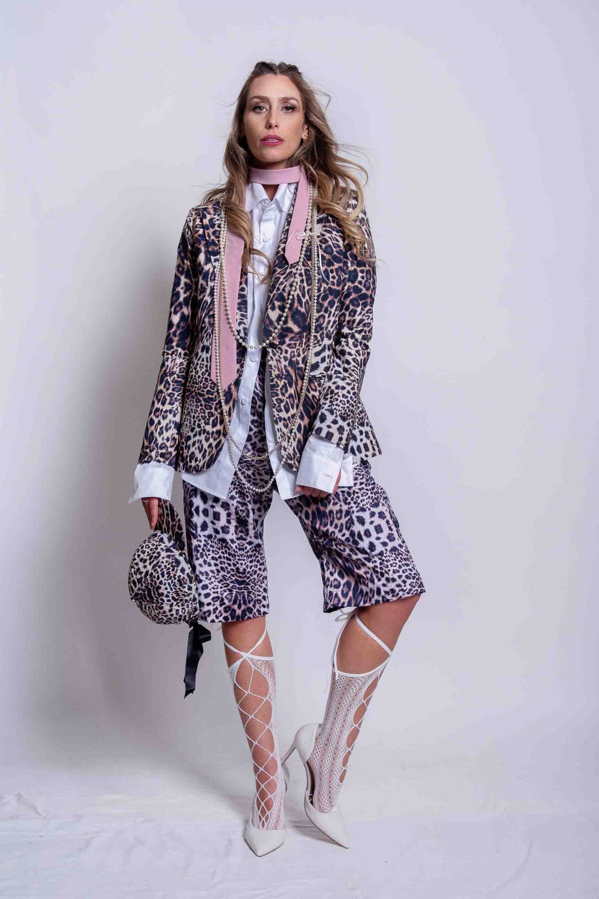 Sheryl May Leopard Print Jacket