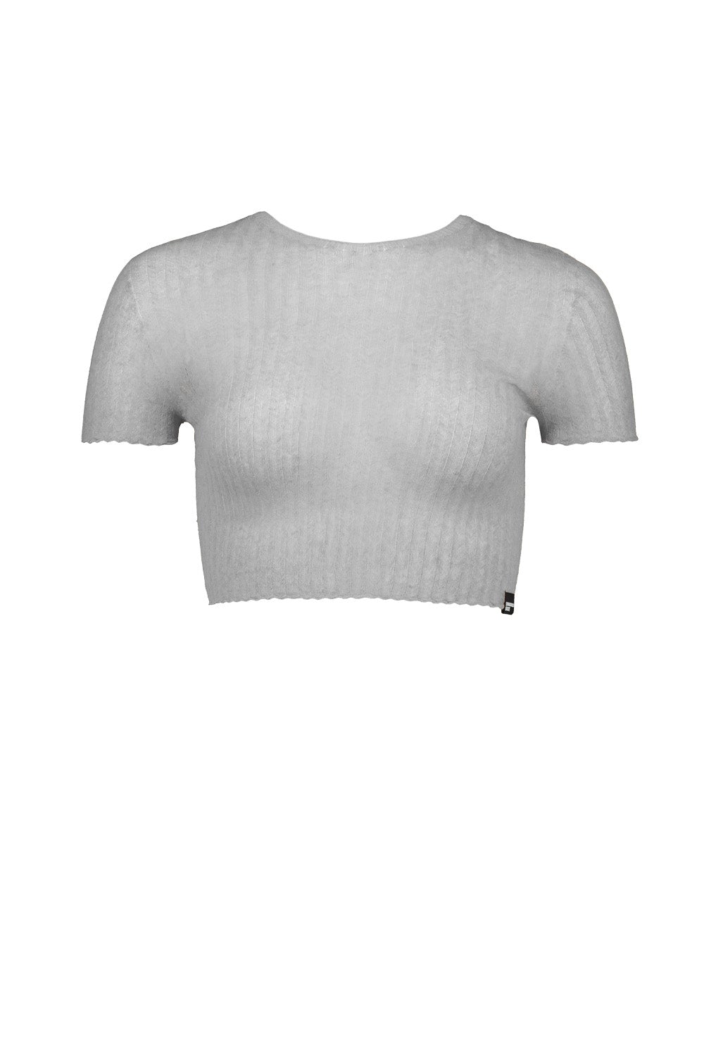 Standard Issue Cotton Tulle Crop Tee