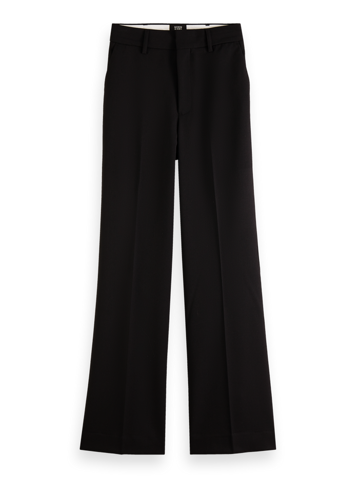 Scotch & Soda High Rise Flare Leg Dress Pant