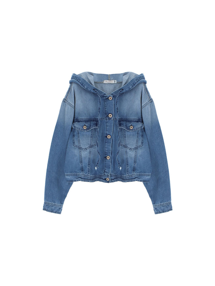 Please Blu Denim Jacket