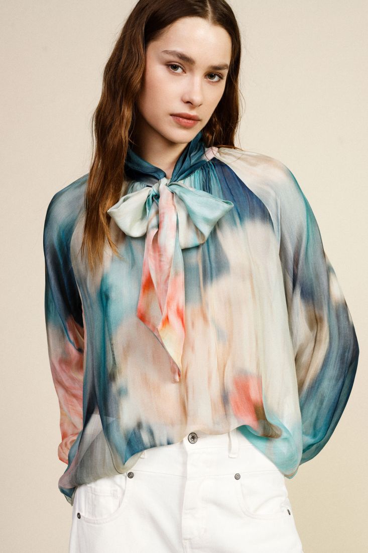 Dixie Bow Tie Blouse