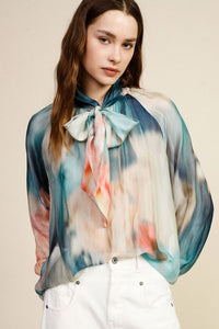 Dixie Bow Tie Blouse