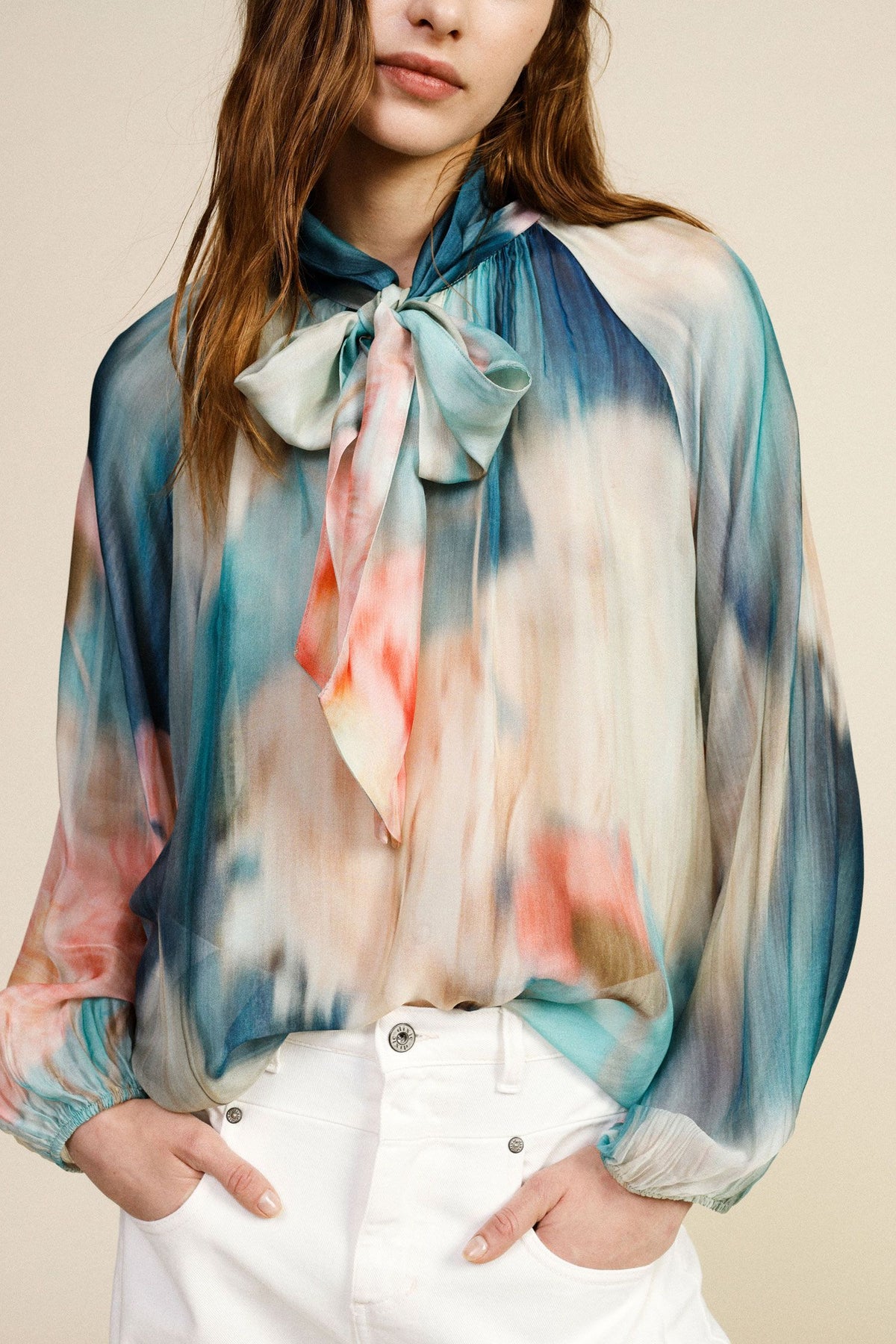 Dixie Bow Tie Blouse