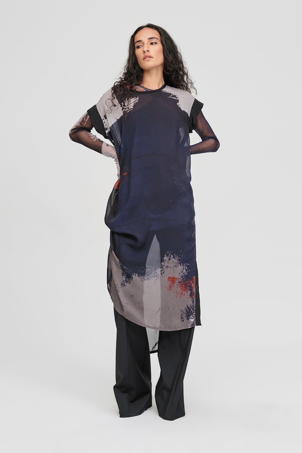 Taylor Print Relief Tunic