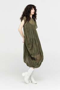 Taylor Defined Dress Moss Green