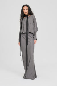 Taylor Ellipse Dress Pewter