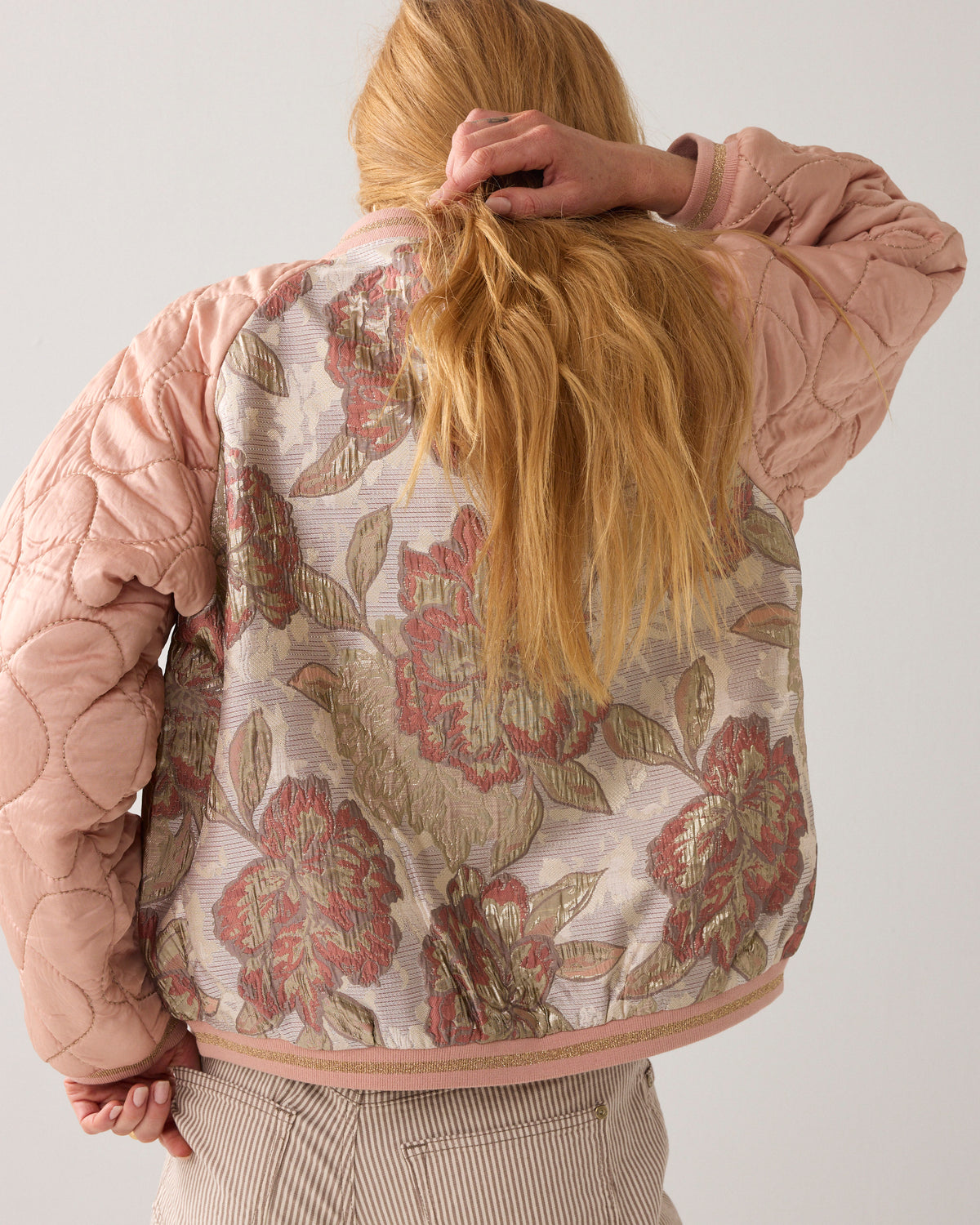 Summum Rose Jacquard Jacket