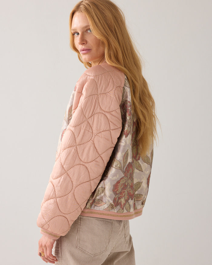 Summum Rose Jacquard Jacket