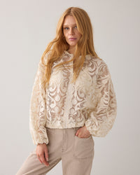 Summum Lace Bomber Jacket