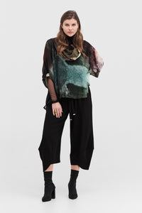 Taylor Inflate Top Ink Print