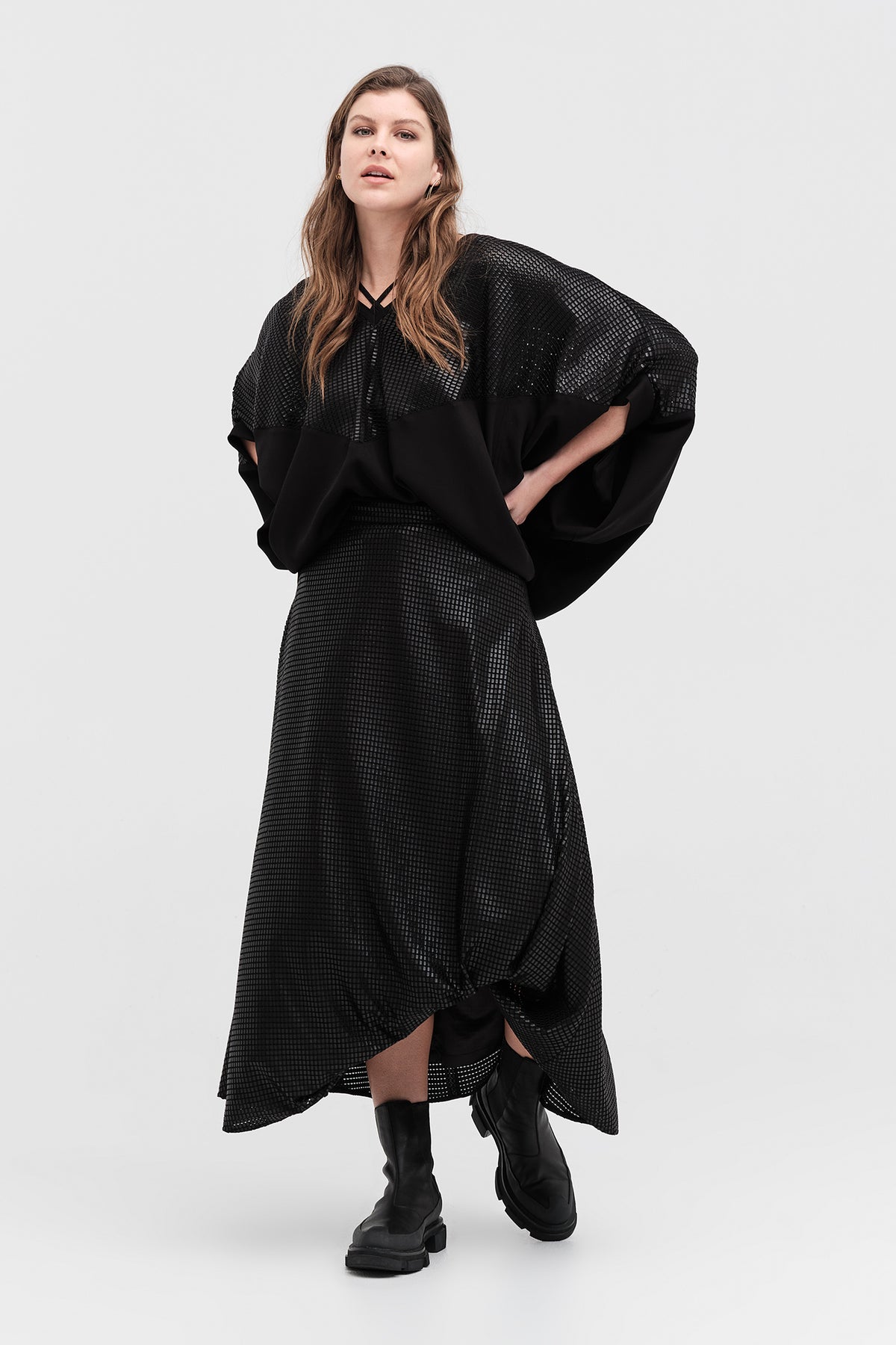 Taylor Revere Skirt Black Square