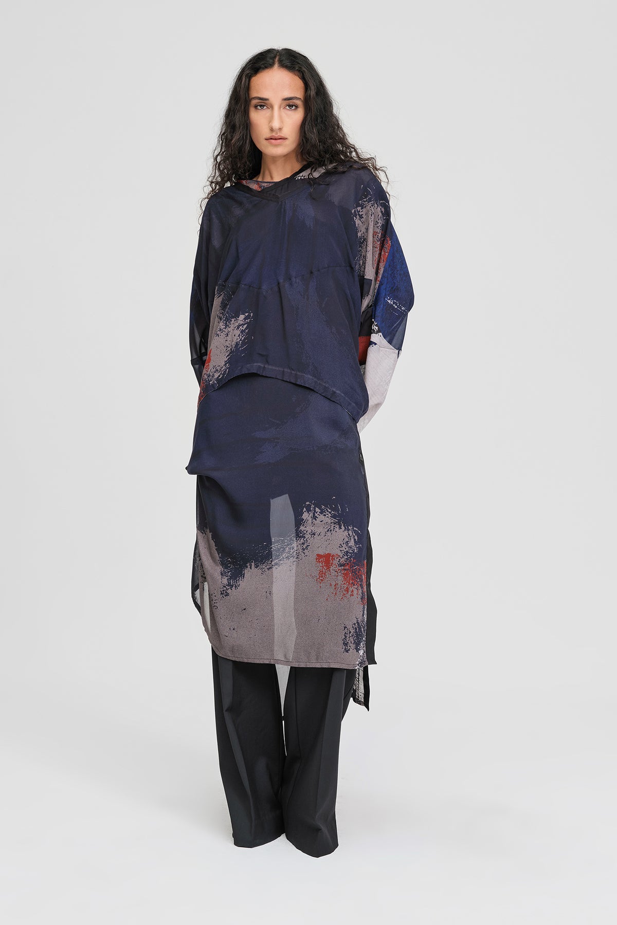 Taylor Print Relief Tunic