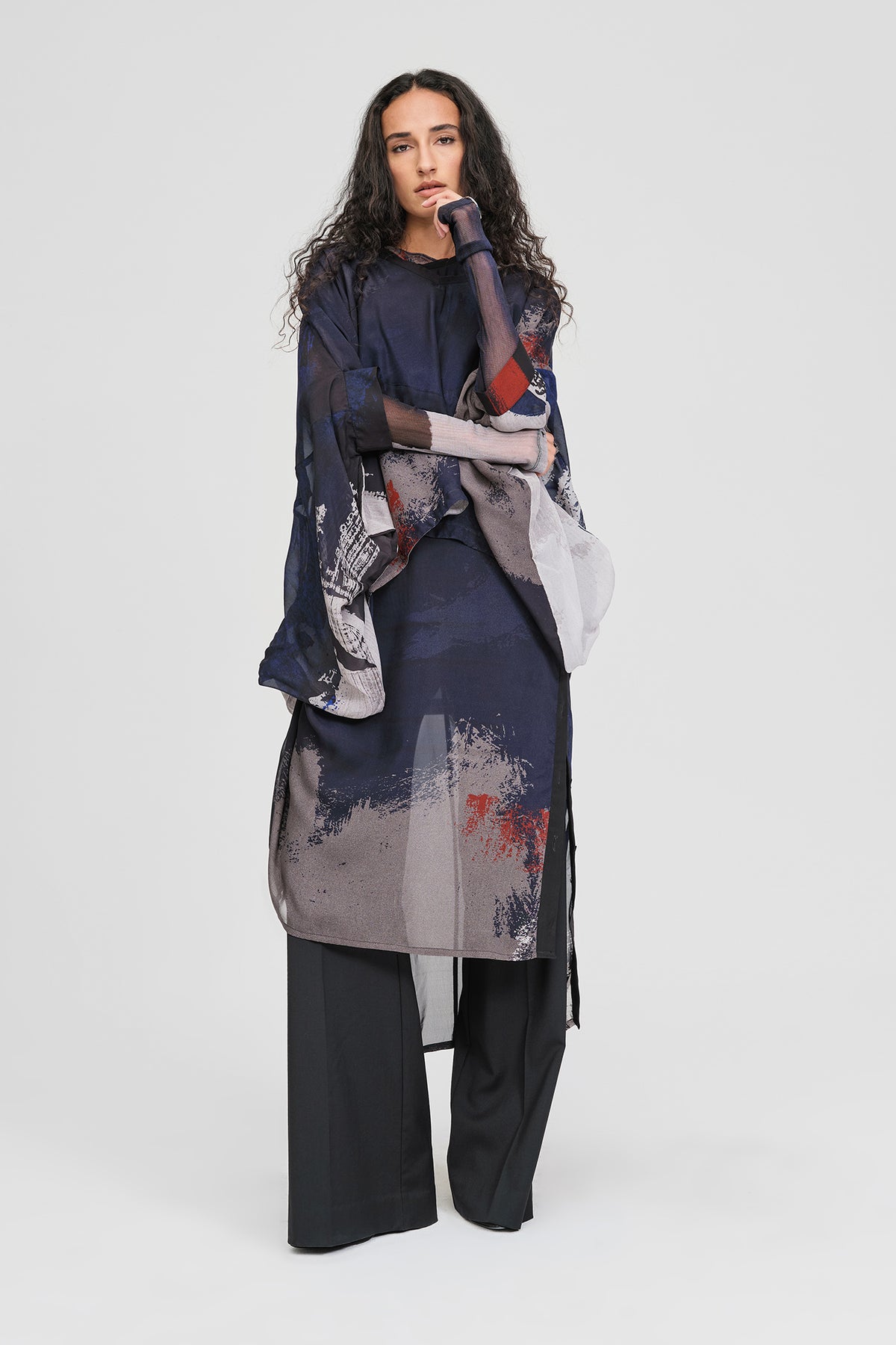 Taylor Print Relief Tunic