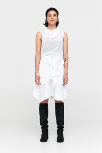 Taylor Sym Top Ivory Perforated