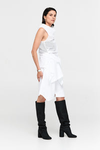 Taylor Sym Top Ivory Perforated