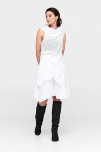 Taylor Sym Top Ivory Perforated