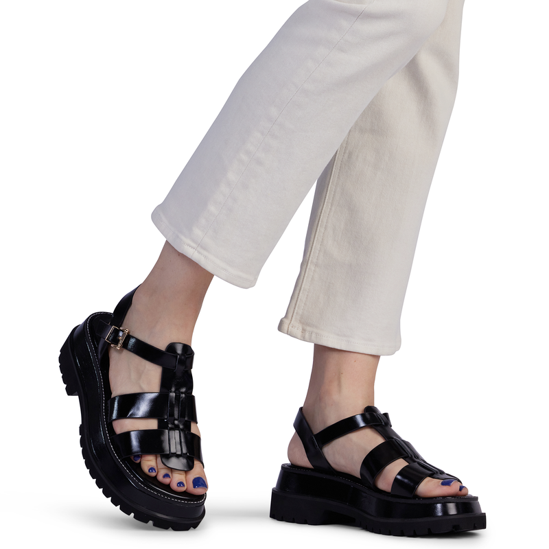 Kathryn Wilson Kendall Sandal High Shine