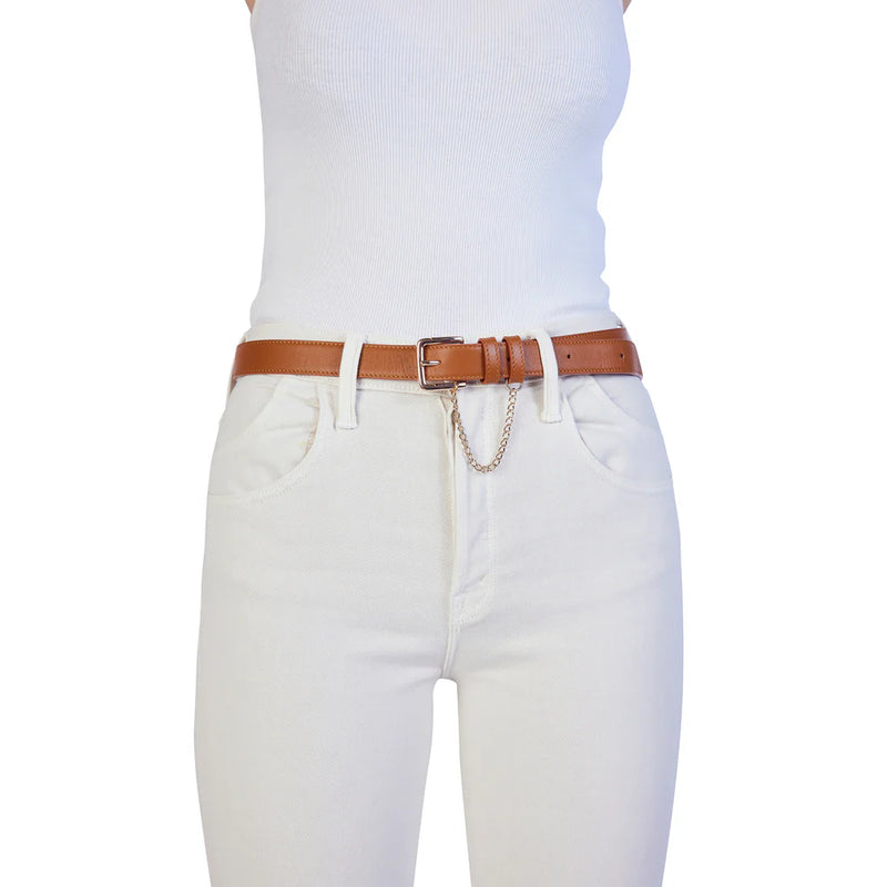 Kathryn Wilson Classic Belt Tan Calf