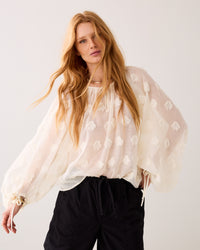 Summum 3D Blouse Ivory