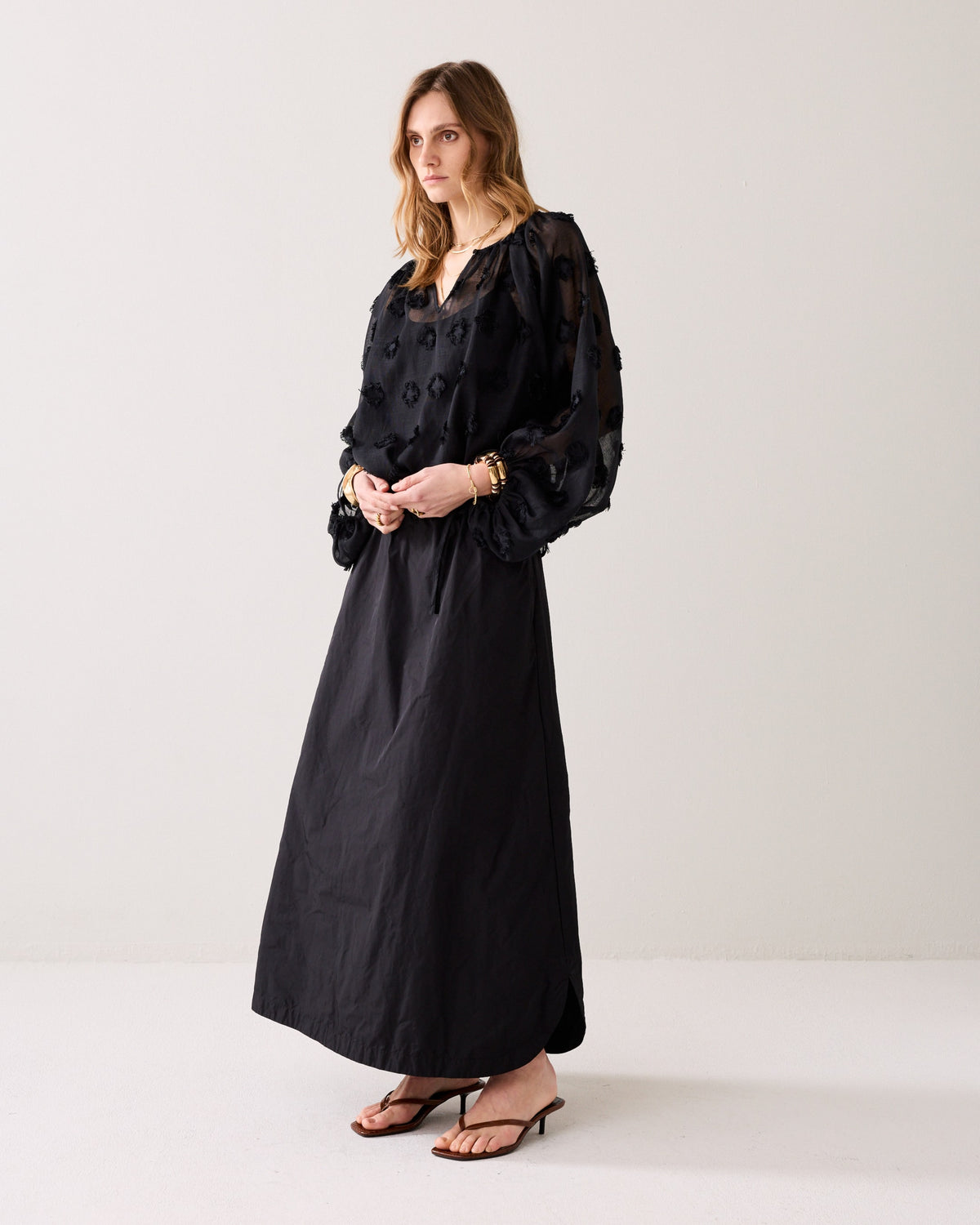 Summum 3D Blouse Black