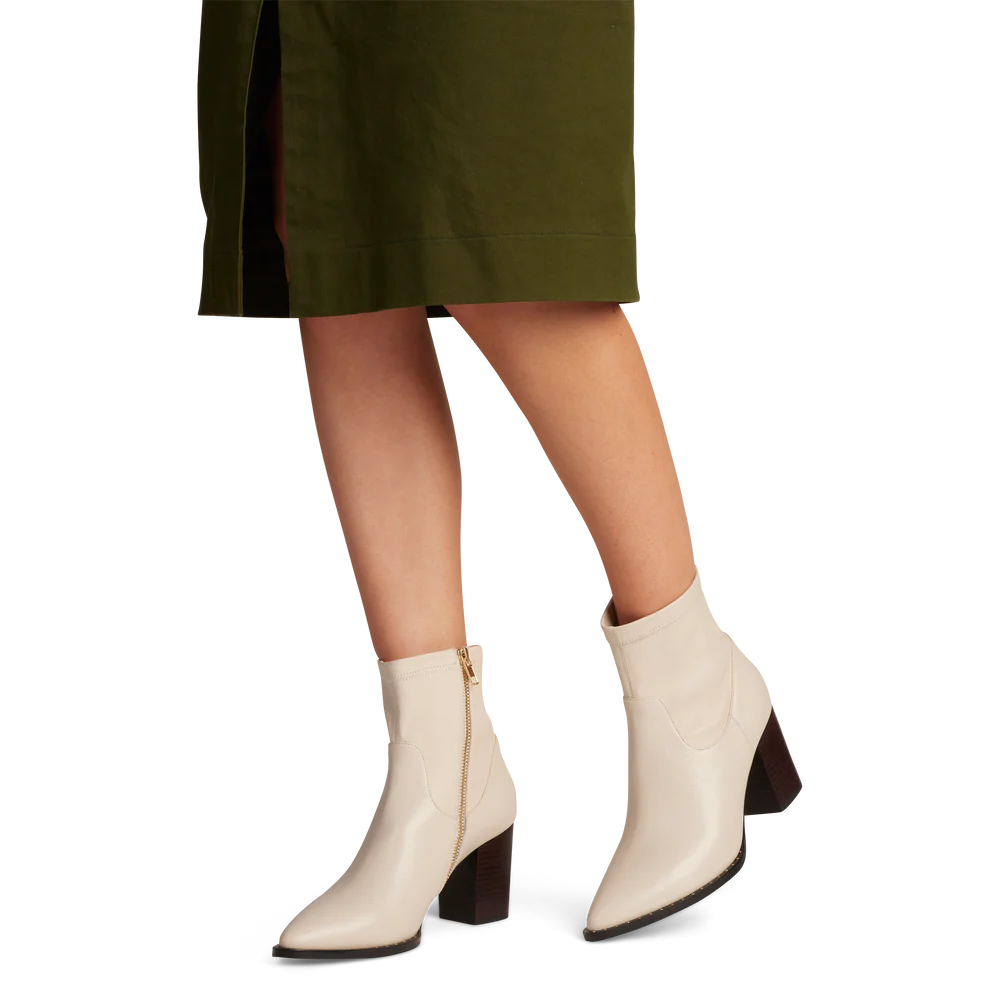 Kathryn Wilson Gabby Boot Cream Calf