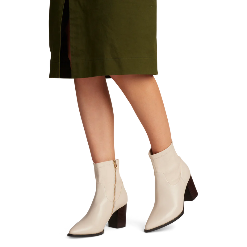 Kathryn Wilson Gabby Boot Cream Calf