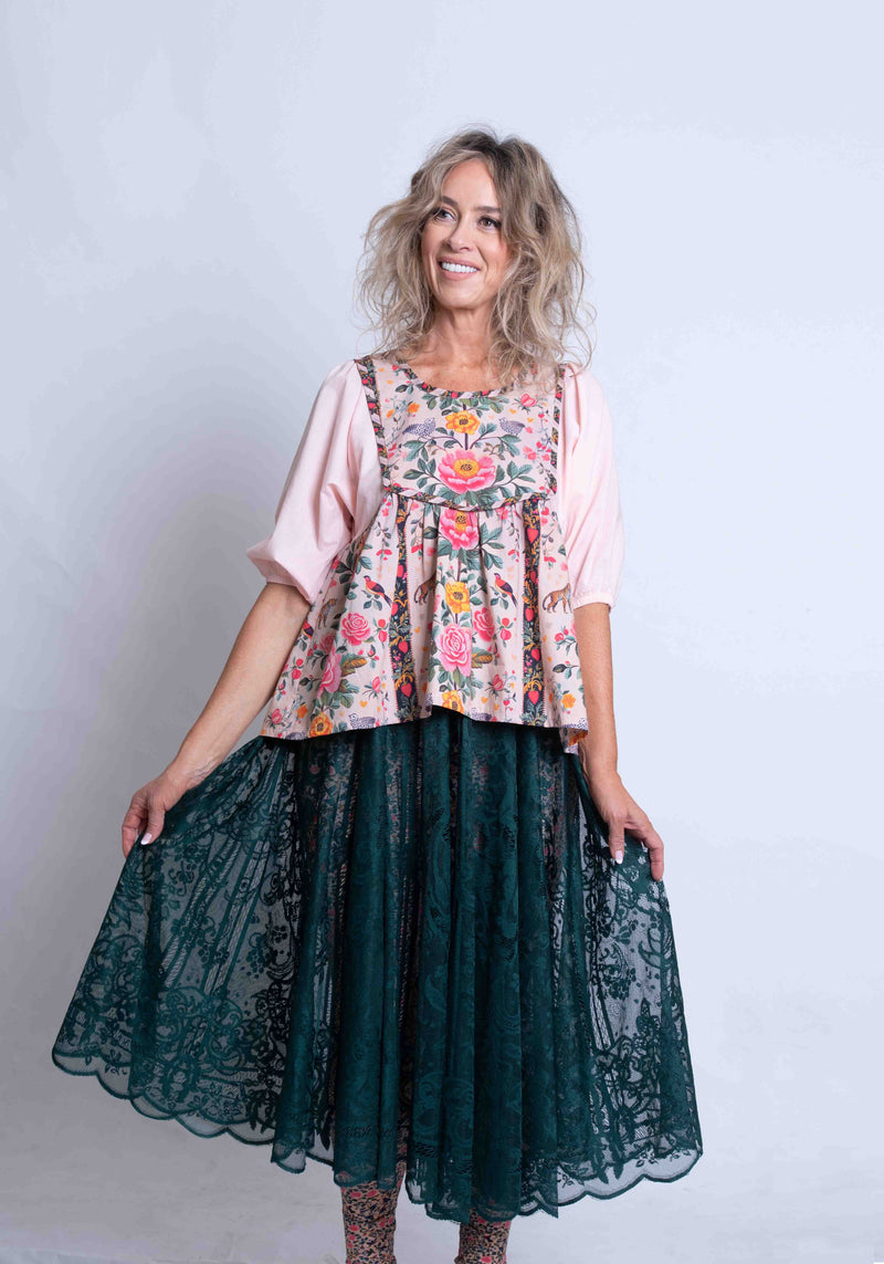 Sheryl May Pink Nostalgia Top TO ARRIVE