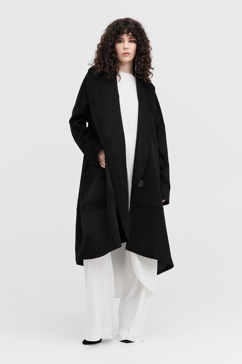 Taylor Monument Coat Black