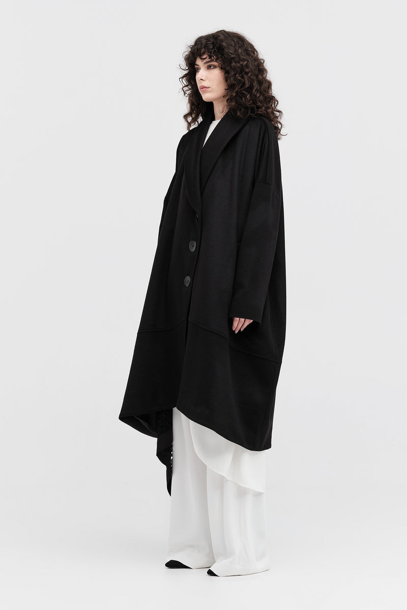 Taylor Monument Coat Black