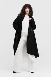 Taylor Monument Coat Black