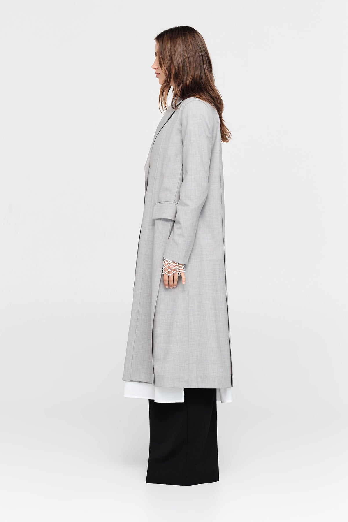 Taylor Column Coat Flint