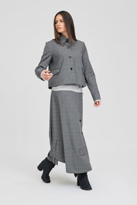 Taylor Obtain Jacket Grey Check