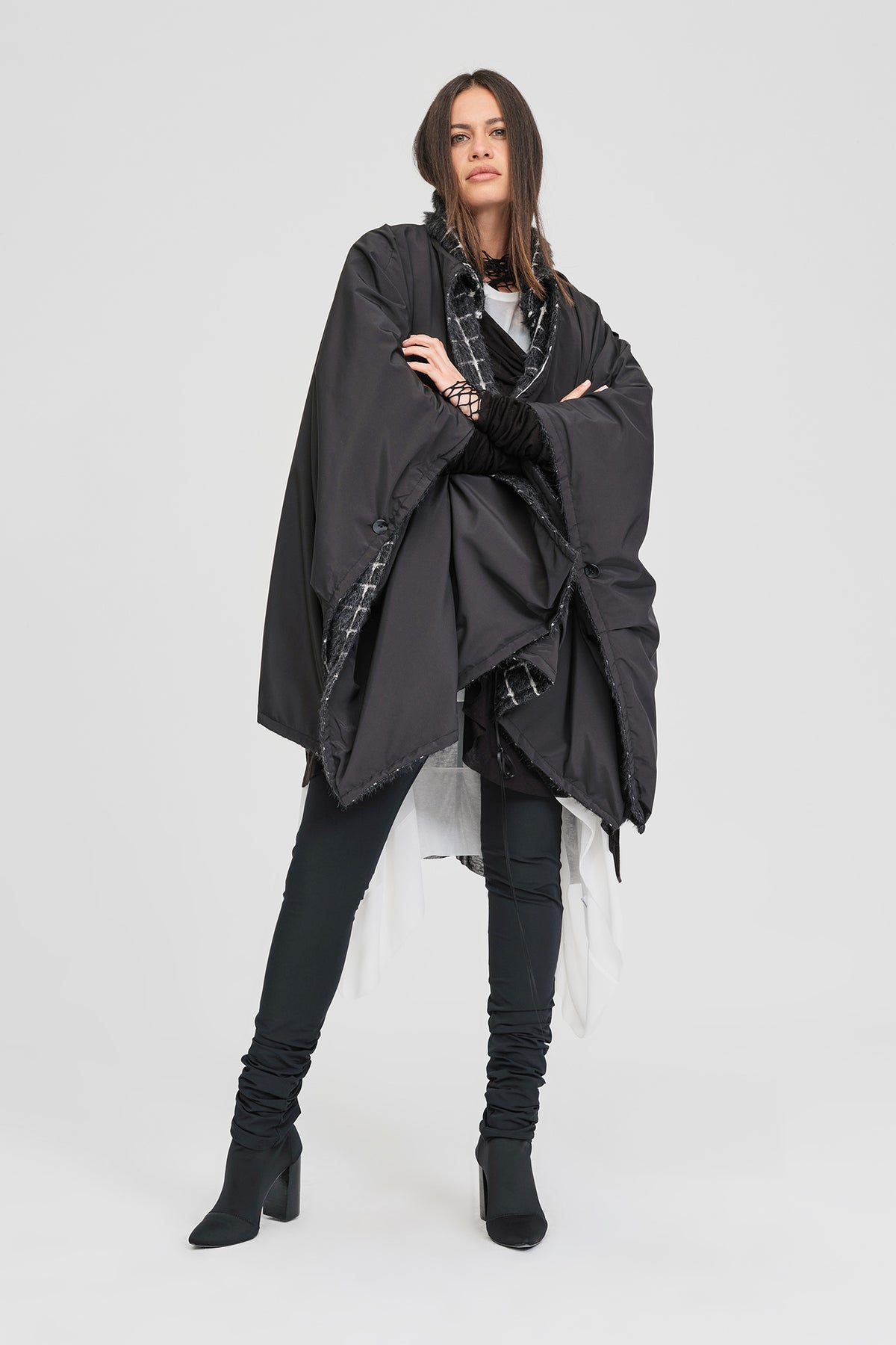 Taylor Reversible Expanse Rain Cape