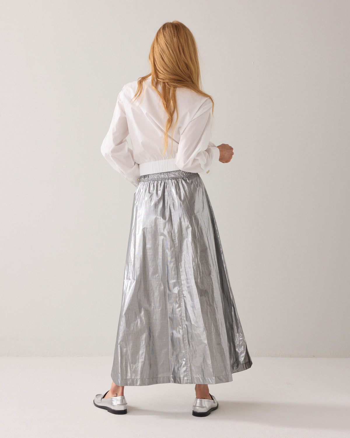 Summum Silver Skirt