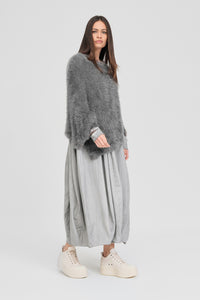 Taylor Sleeved Distort Shrug Vapour