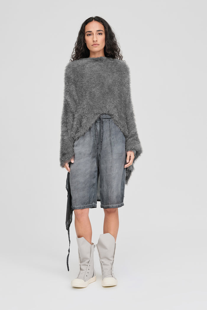 Taylor Sleeved Distort Shrug Vapour
