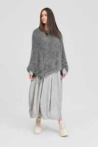 Taylor Sleeved Distort Shrug Vapour