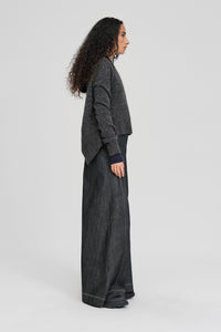 Taylor Contrast Perspective Hoodie