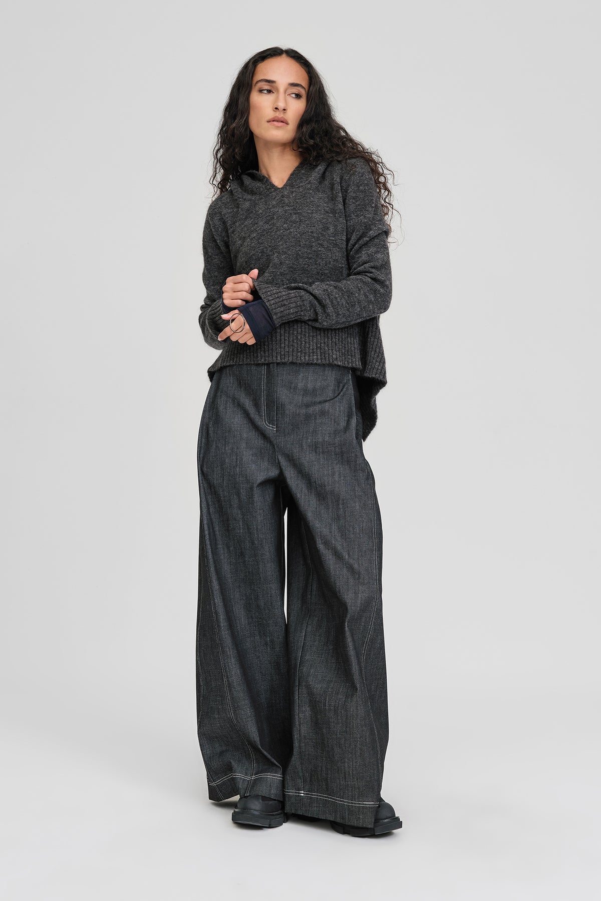 Taylor Contrast Perspective Hoodie