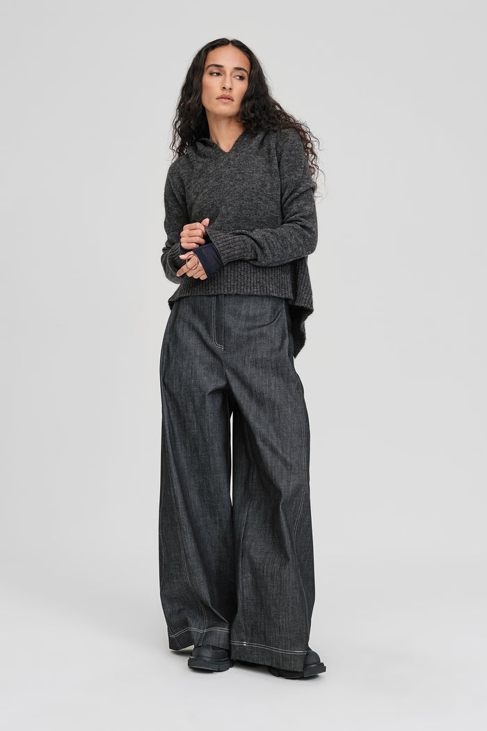 Taylor Contrast Perspective Hoodie