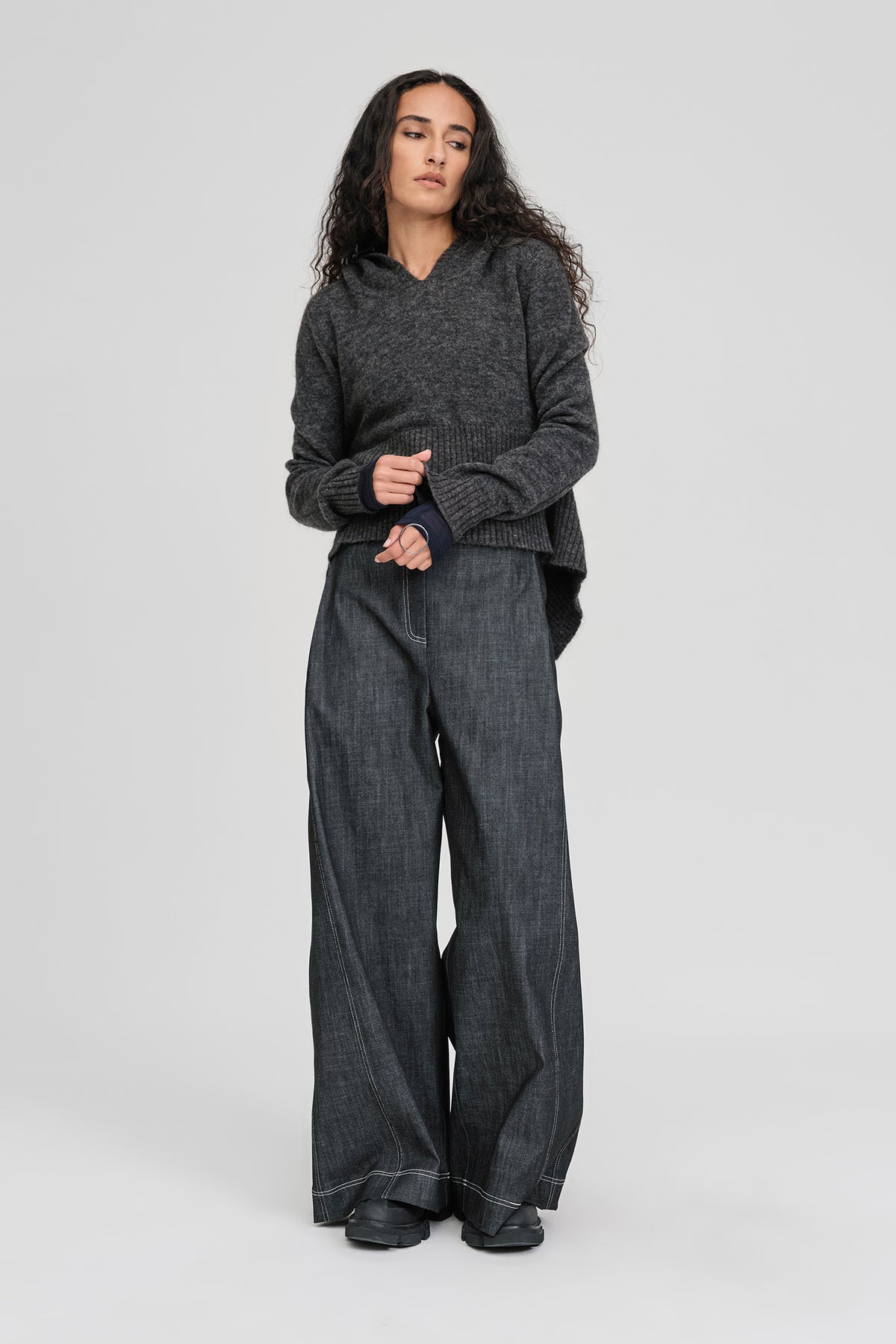 Taylor Contrast Perspective Hoodie