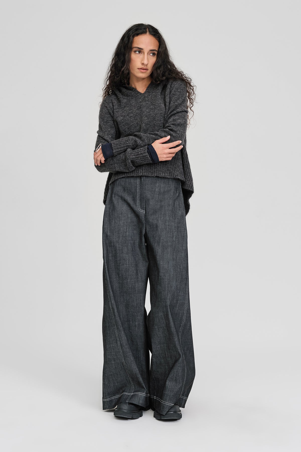 Taylor Contrast Perspective Hoodie
