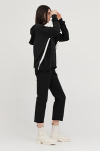 Taylor Subject Hoodie Black/Ivory