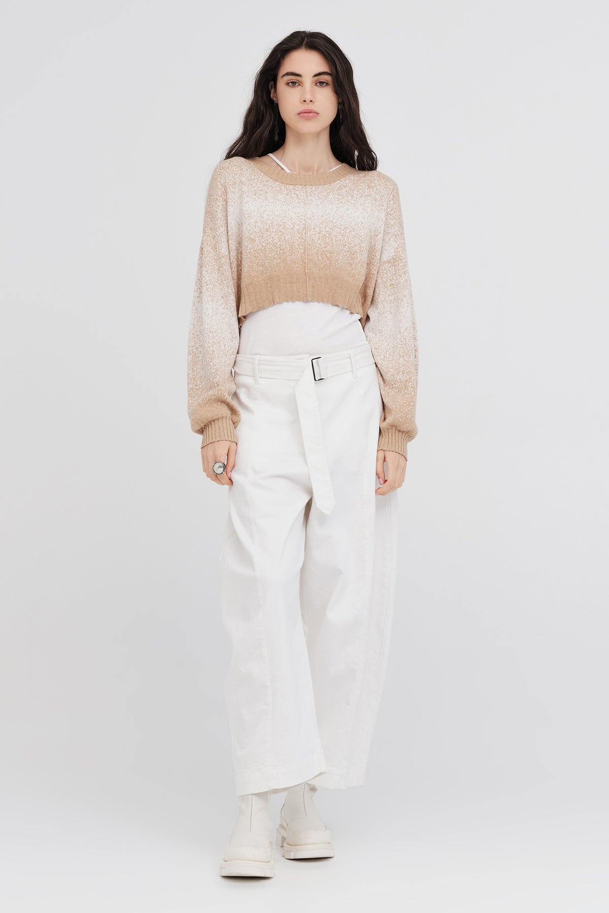 Taylor Gradient Art Sweater Sand/Ivory ARRIVING SOON